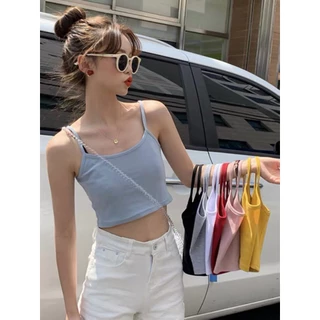 Áo Thun CROPTOP 2 DÂY CICI Ulzzang Nữ (Dưới 55kg) Zozo