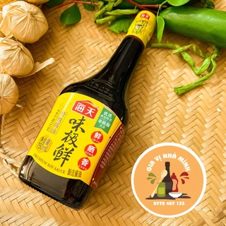 NƯỚC TƯƠNG THƯỢNG HẠNG HẢI THIÊN -SOY SAUCE FREMIUM HAYDAY -CHAI 750ML