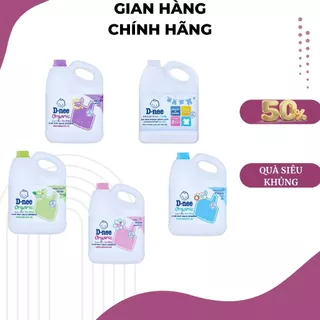 Nước giặt quần áo em bé Dnee 3000ml- Nước Giặt Xả Cho Trẻ Em 1400ml, Chính hãng Công ty Đại Thịnh ..