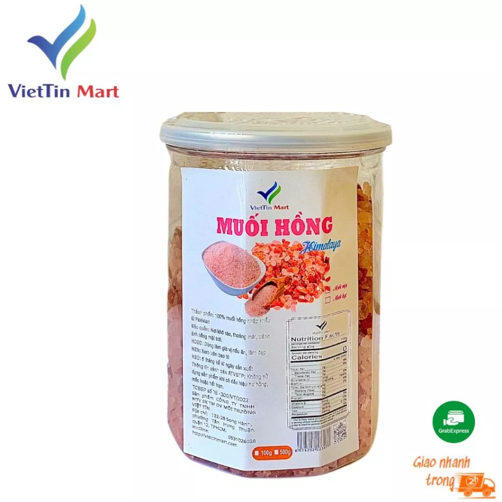 Muối Hồng Himalaya Dạng Hạt Viettin Mart