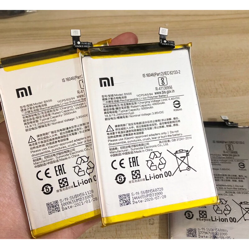 Pin Xiaomi Redmi 9A / 9C / Redmi A1 2022 ( BN56 ) Zin Hàng Cao Cấp.