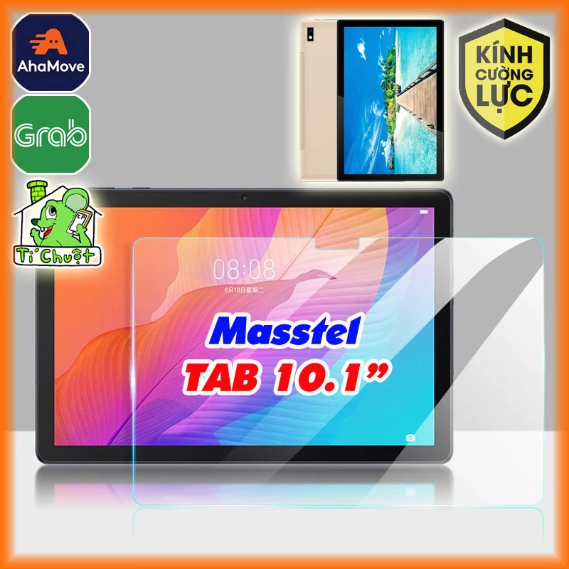 [Ảnh Thật] Kính CL MTB Masstel Tab 10.1" / Tab 10 Wifi Cường Lực Mài Cạnh 2.5D-9H-0.26mm