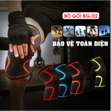 Băng gối, Băng Quấn Đầu Gối, Bó Gối Thể Thao Bóng Đá, Bóng chuyền co giãn đàn hồi,dùng cho thủ môn,bóng chuyền,gym 1PCS