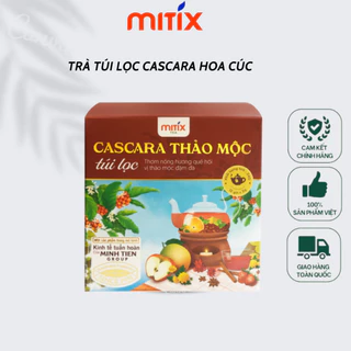 Trà túi lọc Mitix Cascara Thảo Mộc 24gr (12 gói x 2gr)