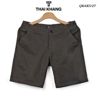 Quần short kaki nam cao cấp loại quần kaki short dài tới đùi gối QKAKI12