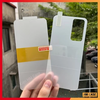 Miếng Dán Dẻo Hydrogel Xiaomi Mi 12/ Mi 12 Lite / Mi12X /12S / Mi 12 Pro/12S Pro / Mi 12Ultra / Mi 12T/12T Pro Chống sướ