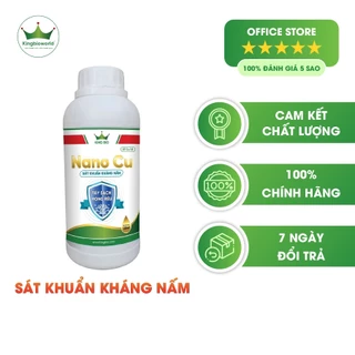 King Nano Cu - Nano diệt khuẩn kháng nấm, tẩy sạch rong rêu, lưu dẫn giúp cây hấp thụ tốt