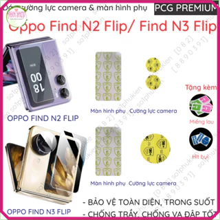 Dán cường lực camera và dán dẻo ppf dành cho màn hình phụ Oppo Find N2 Flip/ Find N3 Flip