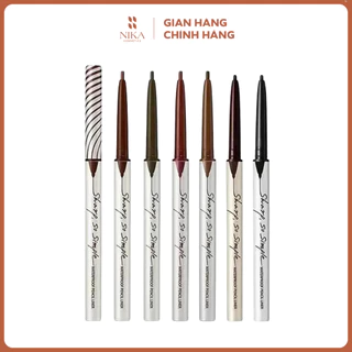 Chì Kẻ Mắt Clio Sharp So Simple Waterproof Pencil Liner [Nika Cosmetics]