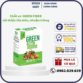 chất xơ GREEN FIBER, giúp cải thiện táo bón