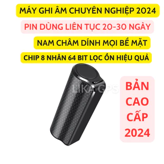 Máy ghi âm chuyên nghiệp siêu lọc âm A70S pin 20-25 ngày, có nam châm siêu mạnh. Chip thế hệ mới 2024