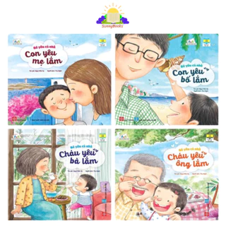 SÁCH - Bé yêu cả nhà (bộ 4 cuốn tự chọn)