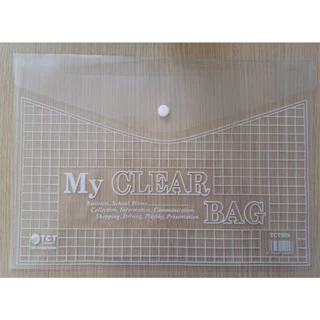 [SIÊU RẺ] Tập 20 túi clear bag khổ A4 TCT009 mỏng dai