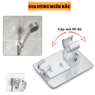 Giá đỡ, gác cài vòi sen vòi xịt vệ sinh hợp kim nhôm chắc chắn không cần khoan đục - PK027