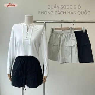 Quần sooc gió nữ phong cách Hàn Quốc Red Shop 302017