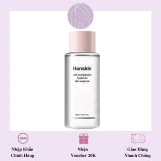 HANSKIN REAL COMPLEXION HYALURON SKIN ESSENCE - Nước hoa hồng dưỡng ẩm phục hồi da