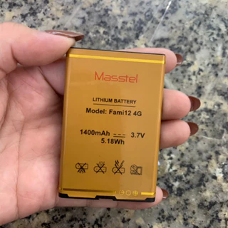 Pin điện thoại Masstel Fami 12 4G / Fami 12S - Masstel chính hãng