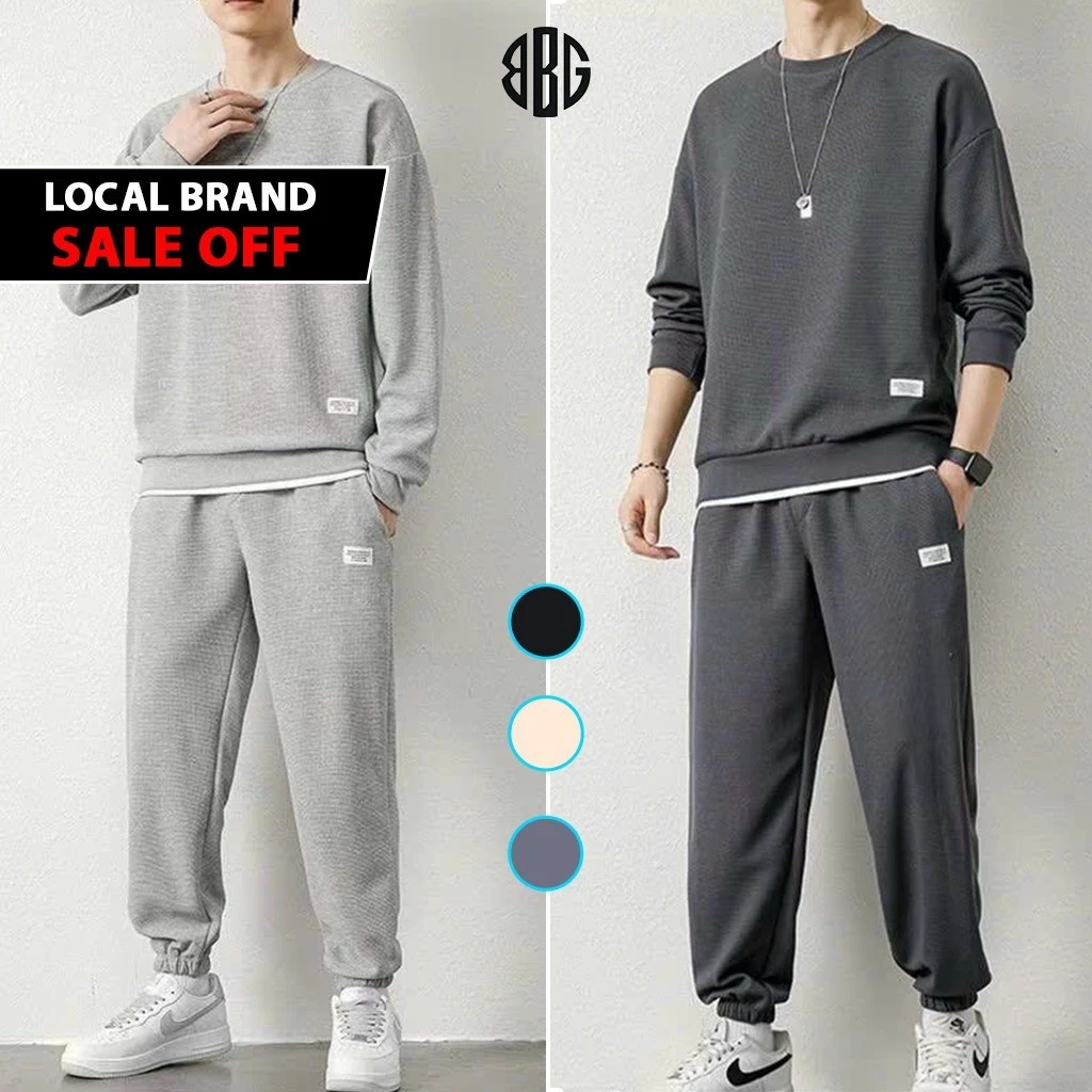 Đồ bộ thu đông Nam Nữ dài tay phối Layer chất tổ ong mềm đẹp