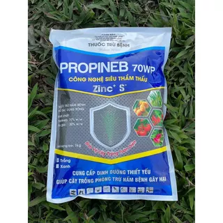 Propinzeb 70WP Gói 1kg Bột Trắng Hiệu Áo giáp kẽm antracol Thành phần Probineb 700g/kg