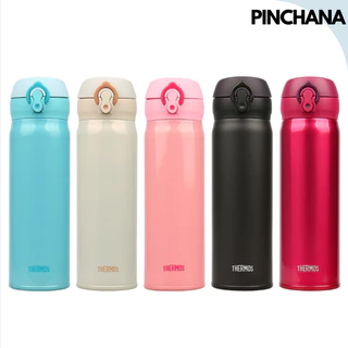 Bình giữ nhiệt Thermore 500ml, bình nước inox 304 nắp kín thiết kế đơn giản sang trọng Pinchana