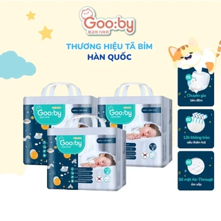 Tã/bỉm quần Gooby Premium - Chuyên gia bỉm đêm, chống trào đến 12h size M/L/XL/XXL cho bé từ 6kg - 24kg Umee Babycare