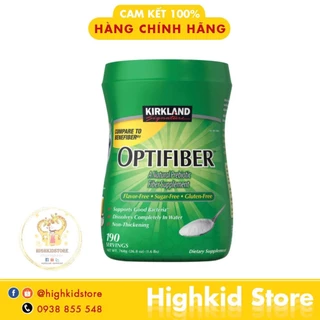 Bột hòa tan bổ sung chất xơ Kirkland Optifiber 760g