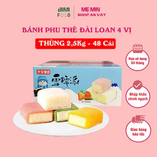 Thùng 2,5kg bánh phu thê đài loan vị trái cây