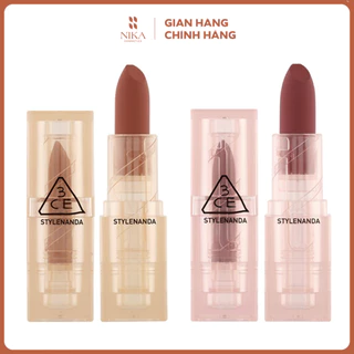 Son thỏi 3.C.E Soft Matte Lipstick Clear Warm & Cold Edition 3.5g [Nika Cosmetics]