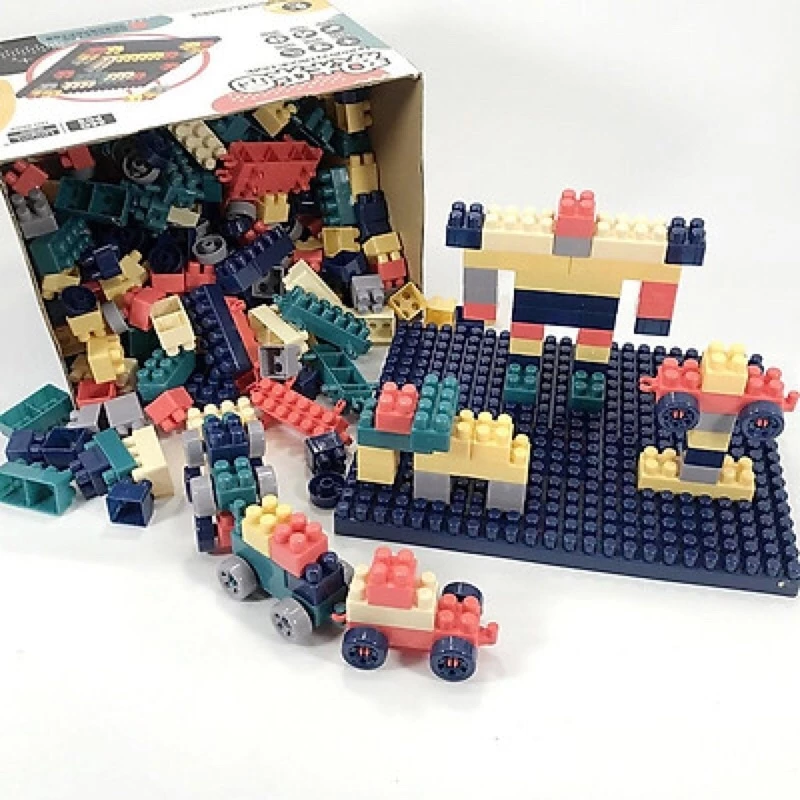 LEGO Xếp Hình Cho Bé 520 Chi Tiết Nhựa Siêu Đẹp Cho Bé Thoả Sức Sáng Tạo