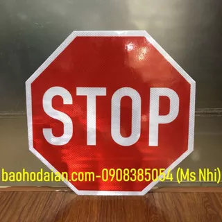 Bảng giao thông STOP bát giác D=40cm