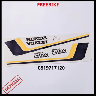 (LỖI LÀ ĐỔI) BỘ TEM DÁN XE HONDA HONDA CHALY NHƯ ZIN SIÊU NÉT MÀU VÀNG