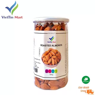 Hạnh Nhân Rang Mộc Viettin Mart 250g/500g