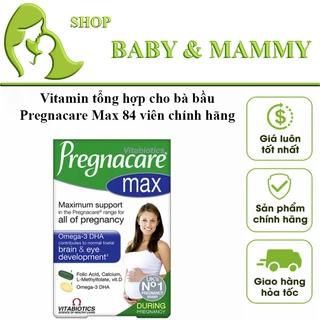 Pregnacare Max - Vitamin Tổng Hợp Cho Bà Bầu,(Hộp 84 Viên )