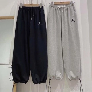 40-105Kg Quần Nam Nữ dây rút thời trang Bigsize thời trang Unisex Jogger thu đông Ống rộng suông