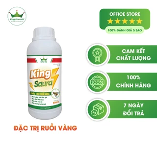 King Saura - Thuốc đặc trị ruồi vàng, ruồi đục trái giúp xanh cây sáng trái