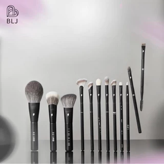 Bộ cọ Makeup 12 Cây Blj ( Đen ) + Hộp ( Túi ) Đựng Cọ