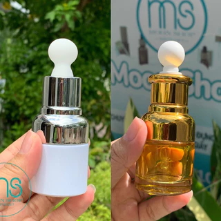 Chai Nấm 20ml thuỷ tinh bóp giọt chuyên đựng serum