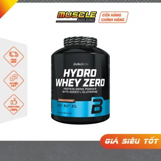 BIOTECH HYDRO WHEY ZERO 4LBS 1.8KG - Sữa Tăng Cơ Độ Tinh Khiết Cao, Hấp Thụ Nhanh 82 Lần Dùng