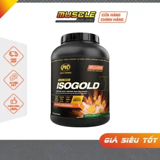 PVL Iso Gold 5LBS 2.27 Kg Cung Cấp 27gam Protein - Sữa Dinh Dưỡng Cao Cấp Từ Canada