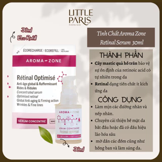 Tinh Chất Aroma Zone Retinal Serum Concentré Chống Lão Hóa Toàn Năng 30ml