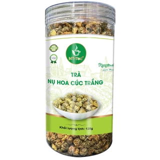 Trà Nụ Hoa Cúc Trắng NT-Tea hũ 120gr - NTFood - Nhất Tín Food