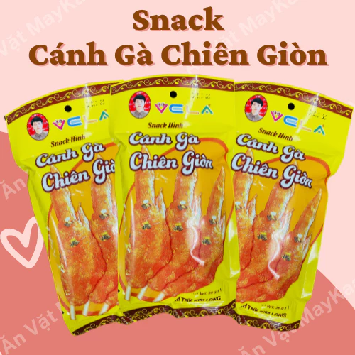 Combo 30 gói Snack CÁNH GÀ Ăn Vặt MayKaa