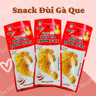 Combo 30 gói Snack ĐÙI GÀ QUE Ăn Vặt MayKaa