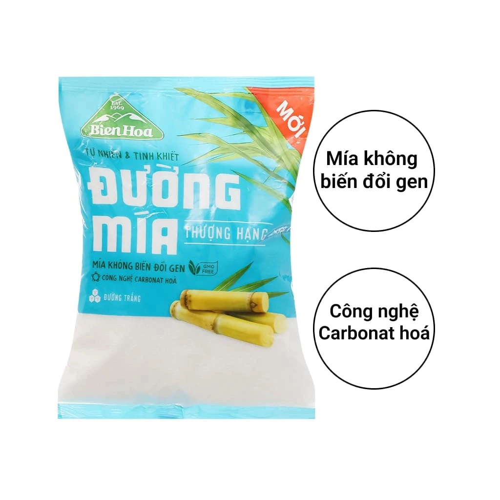 Đường mía thượng hạng Biên Hòa gói 1kg