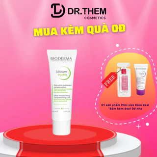 Kem Dưỡng Ẩm Cho Da Dầu Mụn BIODERMA Sébium Hydra 40ml- Dr Thêm