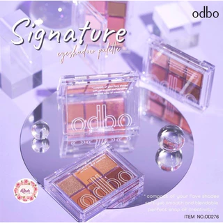 BẢNG PHẤN MẮT ODBO SIGNATURE EYESHADOW PALETTE 6 Ô OD276