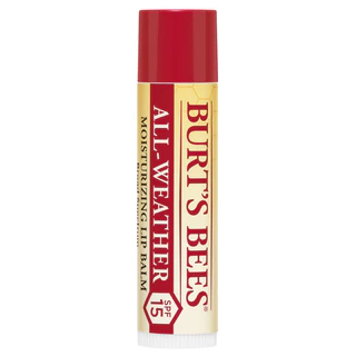 g: Mới Burt's Bees Son dưỡng ẩm 100% tự nhiên cho mọi thời tiết SPF15, chống nước - 1 ống, 0,15 ounce