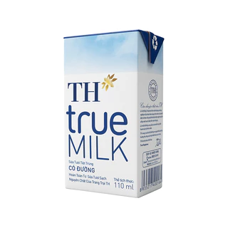 Sữa Tươi Tiệt Trùng Có Đường TH true MILK 110 ml