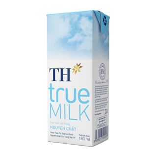 Sữa Tươi Tiệt Trùng Nguyên Chất TH true MILK 180 ml