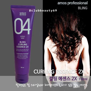 [Hàn Quốc] Kem dưỡng tạo kiểu tóc xoăn AMOS 04 Curling Essence 2X 150ml